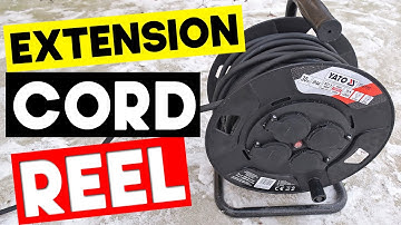 Extension Cord Reel - YATO YT-81053 30m IP44 - Cable Reel