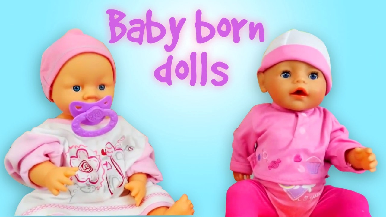 baby dolls and little girls videos