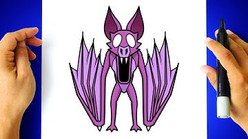 How to DRAW The BAT - 99 Nights In The Forest - Roblox