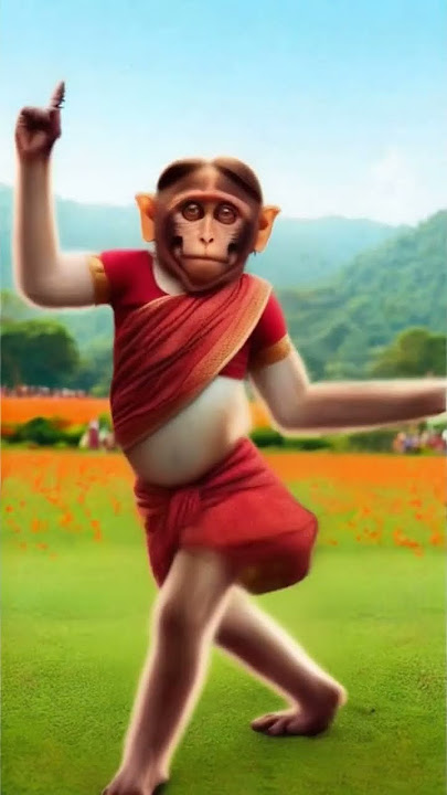 Monkey dance #animalslover #pet #shortvideo #dance #funny #goviral #