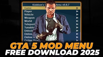 [NEW] GTA 5 Mod Menu PC (2025) / Free Kiddions Cheat, Money Hack & Online Mods