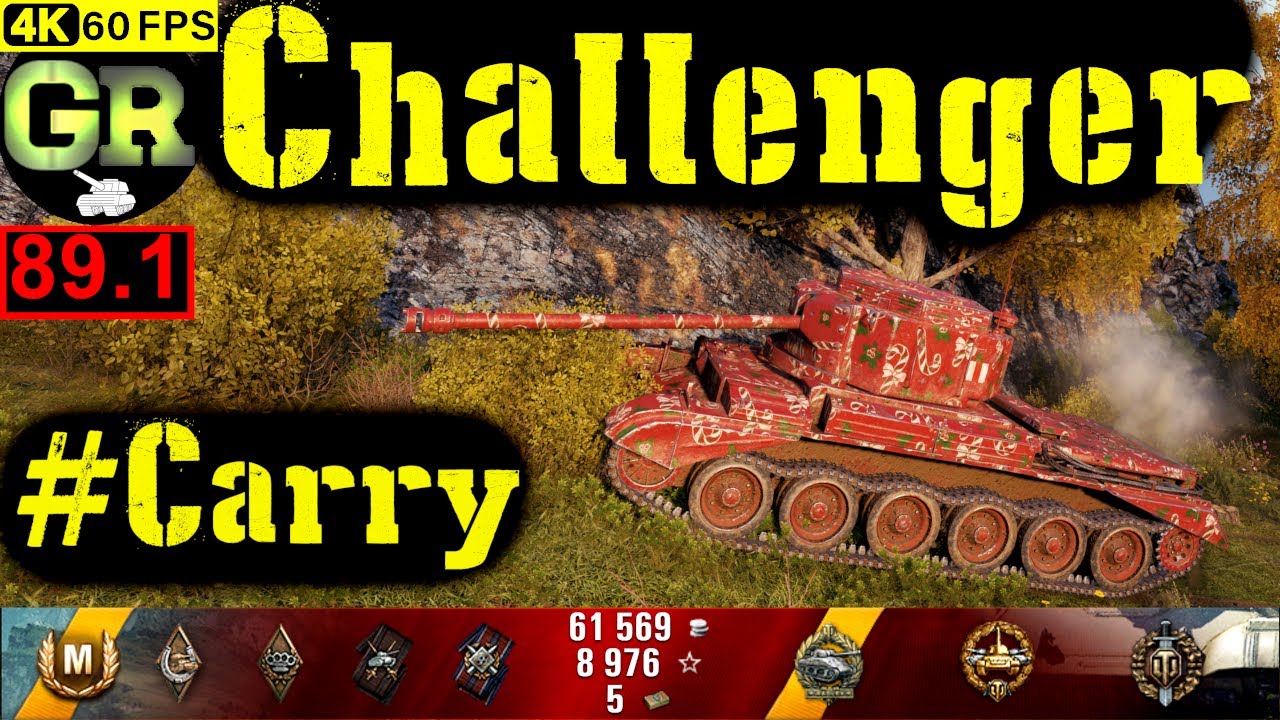 89_World of Tanks Challenger WoT Replay - 8 Kills 4.5K DMG(Patch 1.5.0)