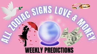 ALL ZODIAC SIGNS let's see 👀 what's the tea 🍵 🔮 LOVE & MONEY 💰 🤑 whose coming towards you this week!