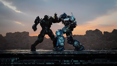 I Remade Optimus Prime Vs Scourge