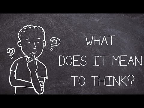 Video: Ką reiškia manyti?