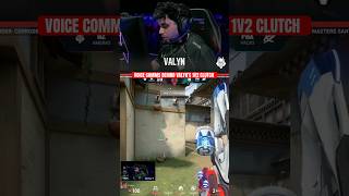 Valyn got his teammates HYPED for this clutch 🗣️ #valorant #vct #shorts #valorantclips