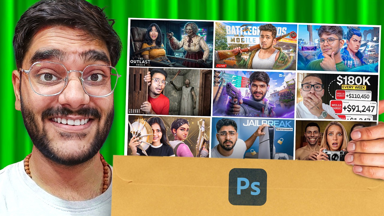 Reviewing your thumbnails Live | Photoshop Live