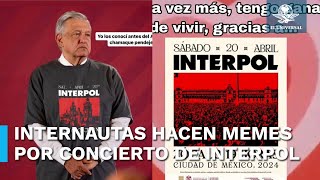 Los mejores memes por el concierto de Interpol en el Zócalo de la CDMX