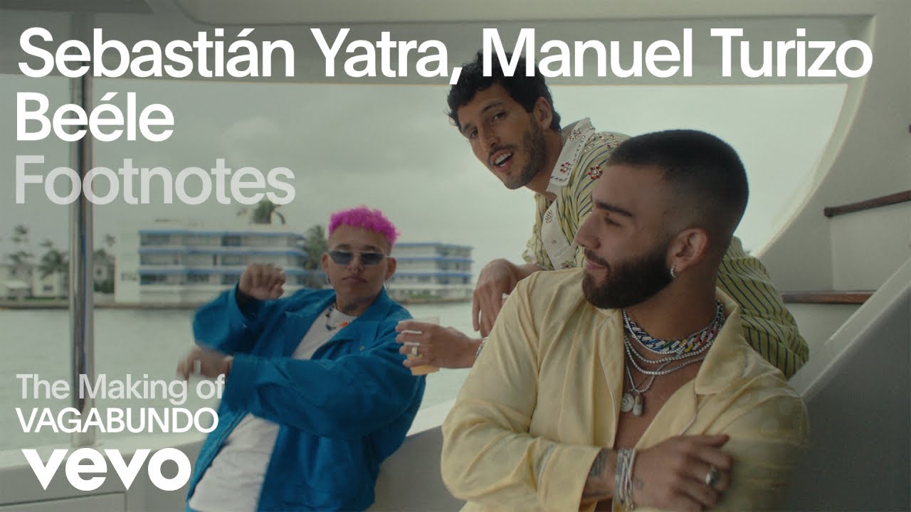 Sebastián Yatra, Manuel Turizo, Beéle - VAGABUNDO (Lyric Video)