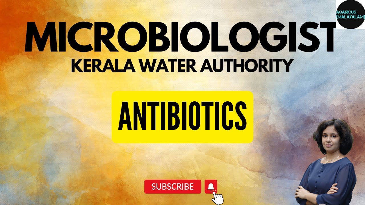 MICROBIOLOGIST/BACTERIOLOGIST KERALA WATER AUTHORITY ANTIBIOTICS YouTube