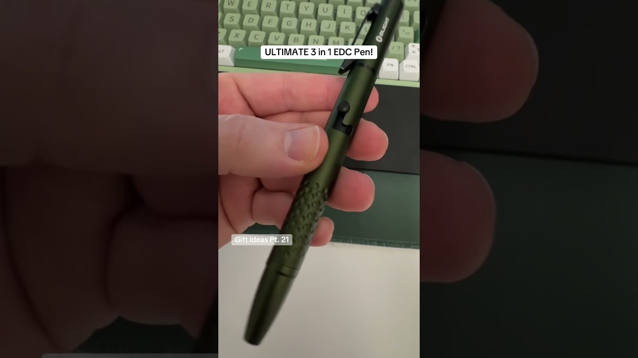 OLIGHT O’ Pen Glow — лазерная ручка-фонарик 3 в 1 для повседневного использования!