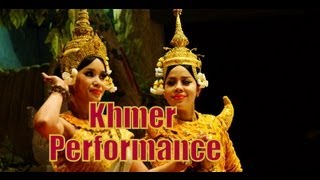 Traditional Khmer Dance, Music and Folk Cultural Performance (Apsara Dance) in Siem Reap, Cambodia