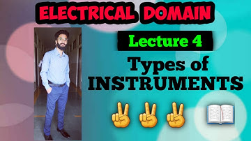 TYPES OF INSTRUMENTS