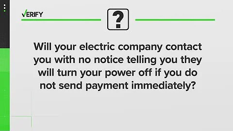 How to avoid scams involving imposters posing as electric companies
