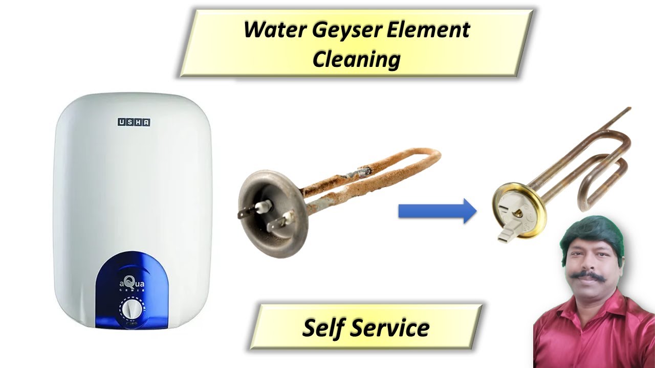 Water Geyser (water heater ) Service At Home ! How to Clean Water