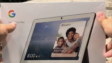 Unboxing and Setup of the Google Nest Hub Max - Smart Home Assistant