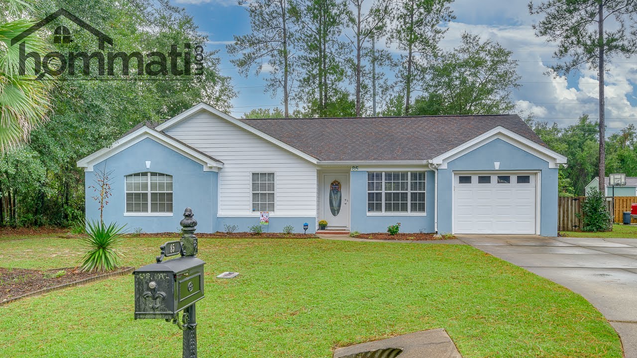 85 Meadowlark Dr, Crawfordville, FL 32327 BRANDED Real Estate Aerial