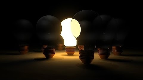 Light bulb tutorial with maya