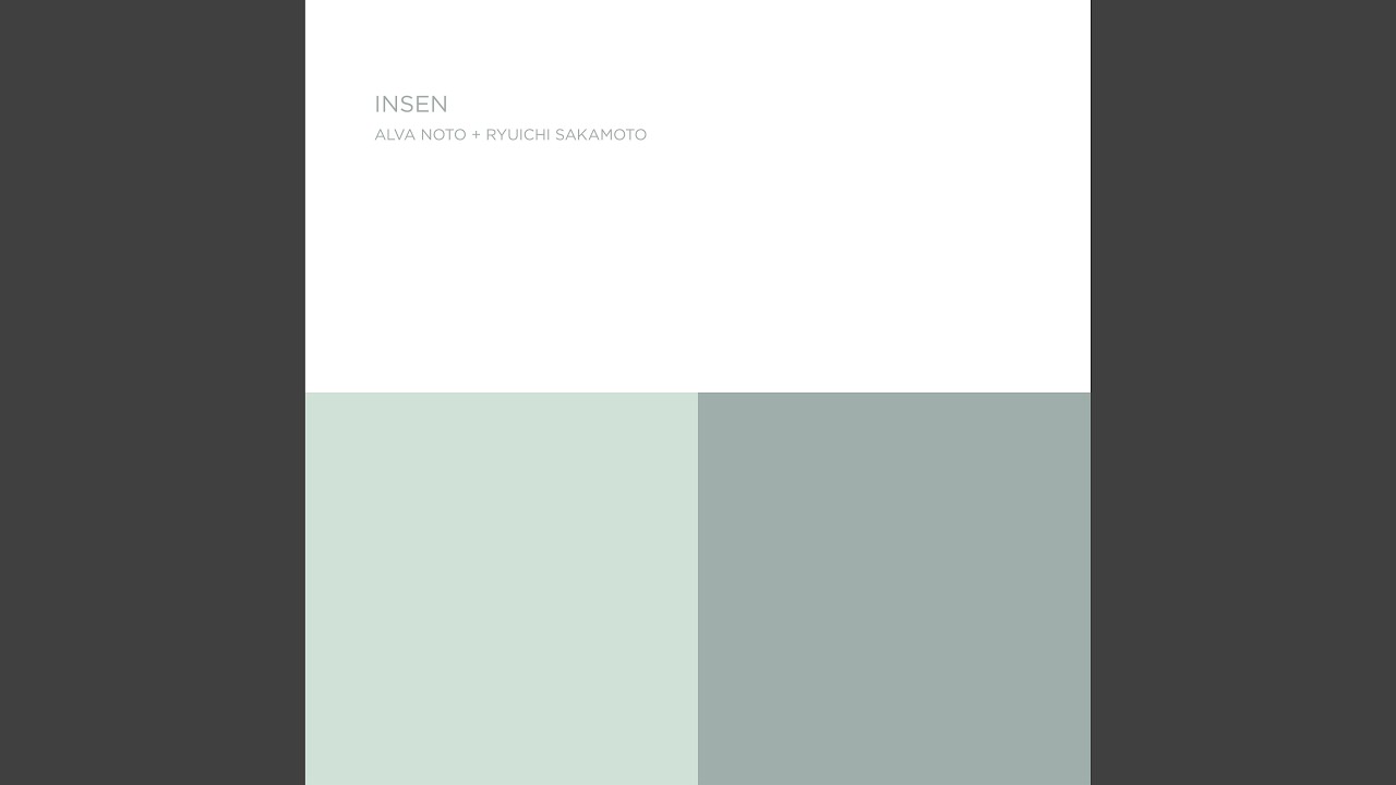 Alva Noto + Ryuichi Sakamoto: Insen (reMASTER) Vinyl & CD. Norman