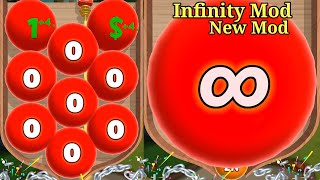 🥂Laser Bubbles 3D ( jelly 2048 ) 🆚 thief puzzle 🧩 stickman 2048 gameplay level #29