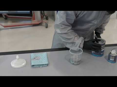 Грунт акриловий швидковисихаючий Сhamaleon 499 Express Primer 4:1 HS, 1 л + 250 мл Комплект Сірий, видео 1