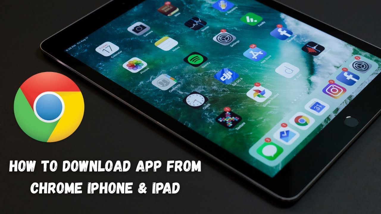 Как загружать приложения из Chrome на iPhone/iPad | Простое руководство по iOS 26