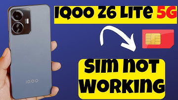 IQOO Z6 Lite 5g Sim not Working Problem || Iqoo Dual Sim issue Fix