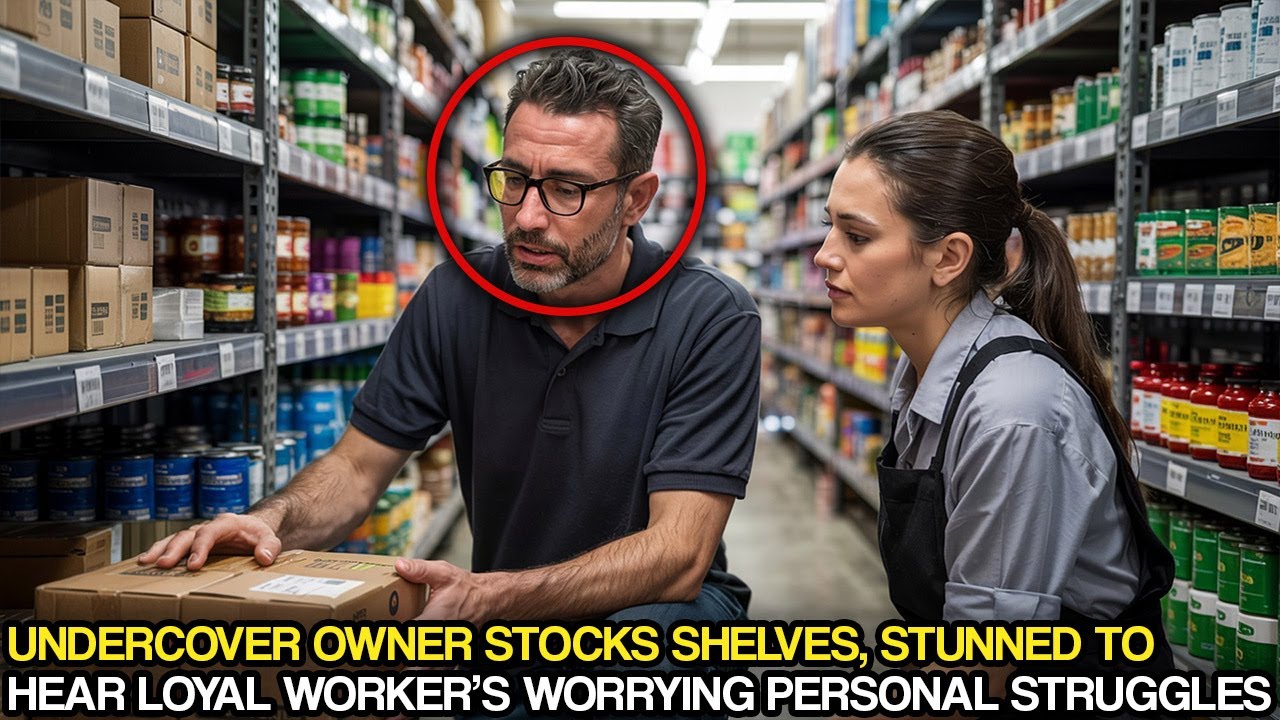 Undercover Owner Stocks Shelves, Stunned to Hear a Loyal Worker’s ...