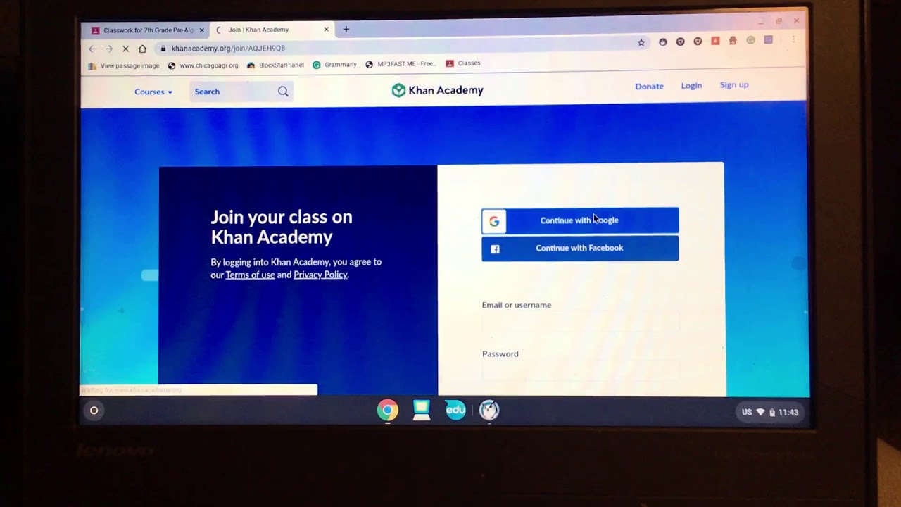 How to get to your Khan Academy assignments YouTube