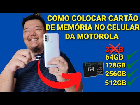 COMO INSERIR CARTO DE MEMRIA  TRANSFERIR ARQUIVOS NO CELULAR MOTOROLA