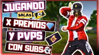 💎PVPS CONTRA SUBS & TORNEO POR PASE BOOYAH😱  // FREE FIRE EN VIVO #freefireyt