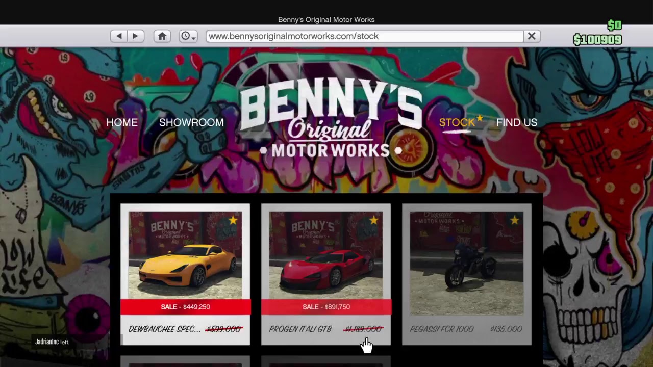 Bennys motorworks для гта 5 фото 84