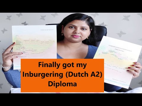 Got my Inburgering (Dutch) diploma ?| Life update...Sharing good news