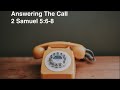 Answering the Call | 2 Samuel 5:6-8 | Brother Blake Anderson | 6/17/26 | Wednesday 6:30pm