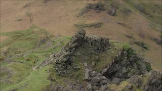 Julia Bradbury follows the Wainwright Walks up Helm Crag
