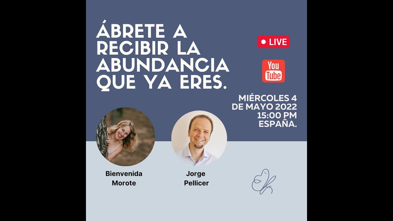 ABRETE A RECIBIR  LA ABUNDANCIA QUE YA ERES. ENTREVISTA A JORGE PELLICER @jorgepellicermolla6029