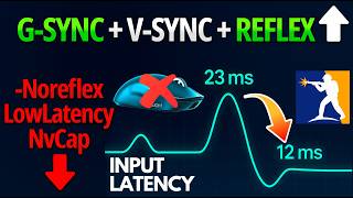 O TESTE todas as configurações de latência do CS2 (GSync, VSync, Reflex, LowLatency