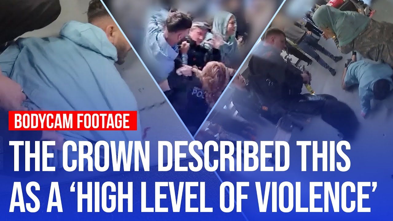Manchester Airport Brawl: Viral Video Shows Police Kicking Suspect's Head