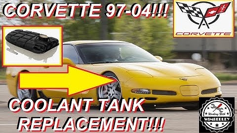 C5 Corvette Coolant Reservoir Tank Removal & Installation 1997-2004 How To Replace Change Expansion