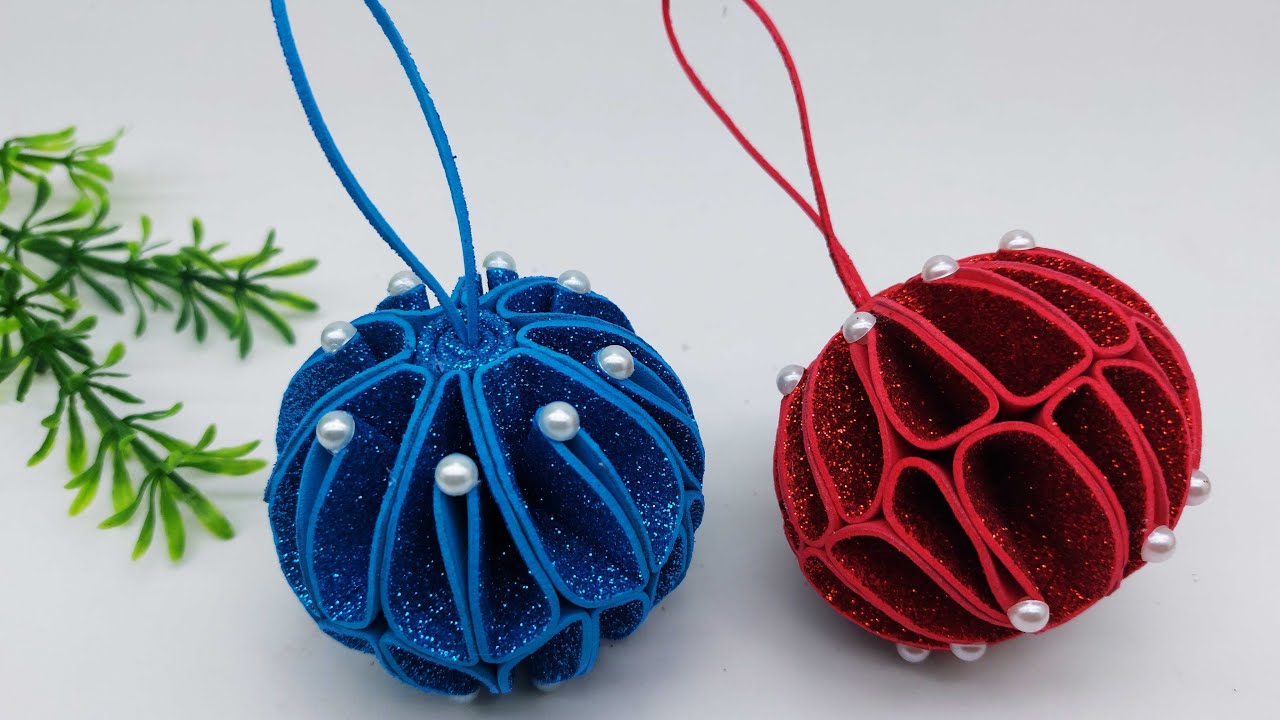 Christmas Tree Toy | Christmas Decoration Ideas with Ball Ornaments ...
