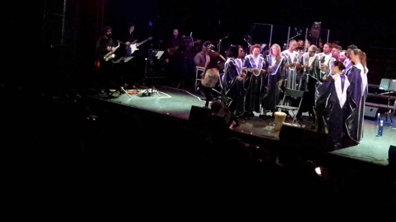 Mirabelle Kapnan with Coro Gospel de Madrid, Amos Obasohan & Charrisse Nelson