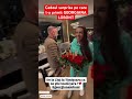 Georgiana Lobont primeste un buchet cu bani