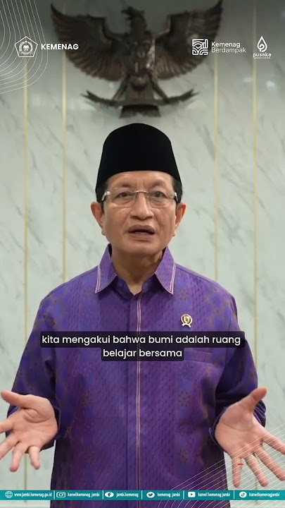 'Selamat Hari Guru Nasional 2025' - Menteri Agama Nasaruddin Umar