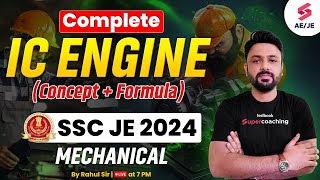 Complete IC Engine in One Shot | SSC JE 2024 Mechanical Engineering | Mechanical by Rahul Sir Profile