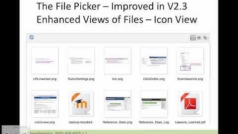 File Picker in Moodle 2.3