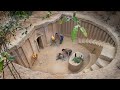 Ancient skills how we built the most beautiful underground house