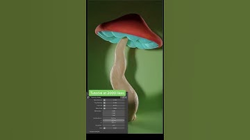 Procedural Mushrooms are my weakness #shorts #blender #b3d #blendertutorial