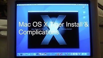 Mac OS X Tiger Install on my 2002 eMac