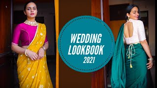 WEDDING LOOKBOOK 2021 | 1 minute Saree #AMAZON #WEDDINGLOOKBOOK