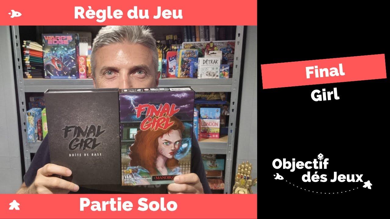 FINAL GIRL - Comment jouer une partie Solo du jeu Fr contre le ...